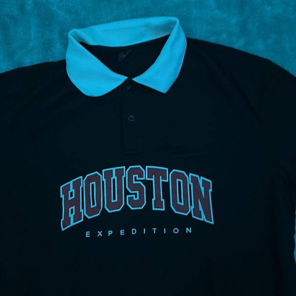 Collard “HOUSTON EXPEDITION” Preppy Long Sleeve Shirt - Picture 3 of 6